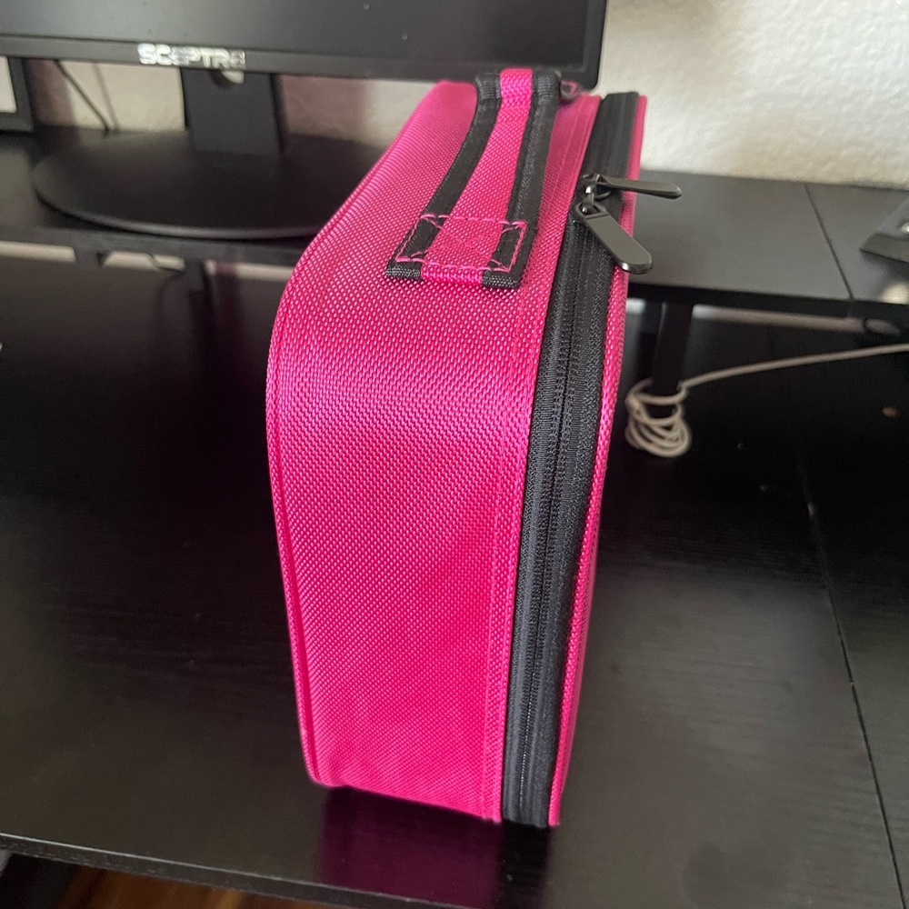 Pink storage bag